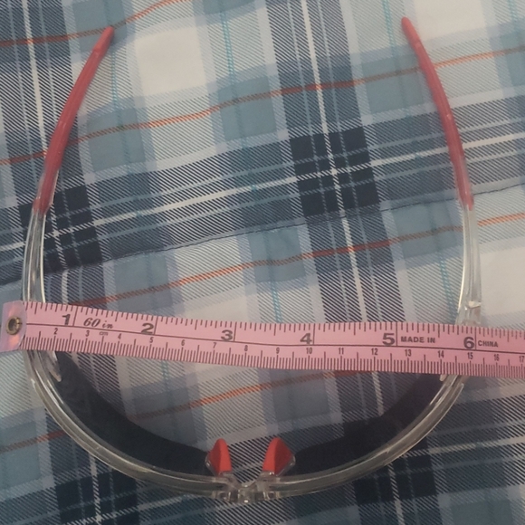 Mens red tint sunglasses - Picture 4 of 6